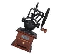 IMIKEYA Macinacaffè Manuale Vintage in Legno con Manovella per Granulometria Portatile e Facile da Pulire Mulinetto per Caffè Fresco e Aromatico per Uso Domestico