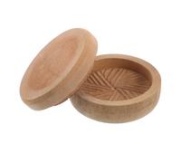 IMIKEYA Macinino manuale a grana di legno 10 cm per frumento e mais piccolo e portatile macina grano pratico per cucina e viaggio