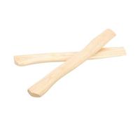 IMIKEYA Manici in Legno Naturali 36 Cm, Set 2 Pezzi, Sostituzione Facile Impugnatura Ergonomica per Taglio Legna e Attività Outdoor