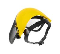 IMIKEYA Maschera Protettiva per Tagliaerba in Rete, Protezione Facciale in Ferro e Plastico Compatibile Tosaerba per Giardinaggio e Lavori in Legno