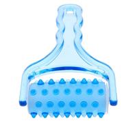 IMIKEYA Massaggiatore Manuale in Plastica Rullo Ergonomico per Viso e Corpo, Design Unico per Rilassare i Muscoli e Migliorare Benessere Colore Casuale