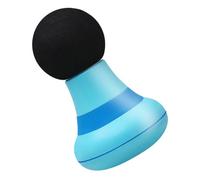 IMIKEYA Massaggiatore Muscolare Elettrico Portatile Mini Dispositivo per Rilassamento Muscolare Strumento Vibrante per Massaggio Del Corpo Domestico Colore Blu Uso Casa Fitness