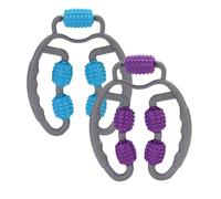 IMIKEYA Massaggiatore per gambe con clip ad anello rilassante muscolare, colore blu, dimensioni compatte, accessorio pratico per fitness e sollievo dalla tensione muscolare quotidiana