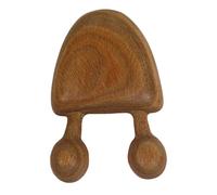 IMIKEYA Massaggiatore Viso in Legno Portatile per Punti di Agopuntura Strumento Creativo Piccolo e Leggero Massaggio Facciale Tradizionale Cinese per Stimolare la Circolazione e