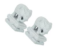 IMIKEYA Miniatura Elefante Decorativo Stile Cinese con Base Statua Guardiana per Prosperità e Protezione Ornamento per Giardino Ufficio e Paesaggistica Interna