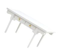 IMIKEYA Miniature Writing Desk Furniture Modern Scale Dollhouse Decor Elegant Miniature House Accessory for Kids Rooms and Living Spaces