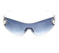 IMIKEYA Occhiali da sole senza montatura per donna, design a cuore, lenti grigie leggere e confortevoli, ideali per feste in spiaggia e per esterni occhiali da sole alla moda per vacanze