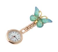 IMIKEYA Orologio da Tasca per Infermiere Chiusura a Gancio, Quadrante Grande e Pendente Decorativo, Orologio da Tasca Clip per Ospedale