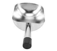 IMIKEYA Pala A Doppia Bocca In Acciaio Inox Pala Per Chicchi Di Caffè E Ghiaccio Pala Per Acqua Pala Per Alimenti Da Cucina Pala Per Cibo Pala Per Grani Da Cucina Pala