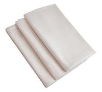 IMIKEYA Panno in Garza di Cotone 95x95 Cm Set 3 Pezzi per Formaggi e Filtraggio Alimentare, Tessuto Filtrante Professionale Bianco per Cucina e Preparazioni Gastronomiche