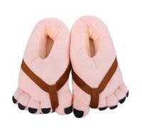 IMIKEYA Pantofole Calde Invernali in Cotone Piedi Giganti per Uomo e Donna Accessorio Divertente per Costume Carnevale Taglia 36-41 Design Unisex in Peluche