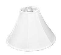 IMIKEYA Paralume Pieghevole Vintage in Tessuto Bianco per Lampada da Parete Design Semplice e Funzionale per Ambienti Casa e Ufficio Adatto Lampad Tavolo e Terraferma