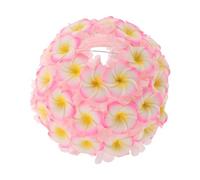 IMIKEYA Paralume Plumeria Hawaiano E27 Fiori 3D Morbidi Paralume Floreale per Lampada da Comodino e Soffitto Decorazione Luminosa per Soggiorno e Camera da Letto