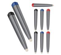 IMIKEYA Penna tattile portatile per lavagna bianca, 9 pezzi (3 nero, 3 rosso, 3 blu), ABS resistente, compatibile tablet e touch screen, penna ottica per insegnamento e ufficio