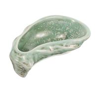 IMIKEYA Piatto di ceramica a forma di conchiglia vassoio decorativo per servire cibo per ristoranti e riunioni di famiglia