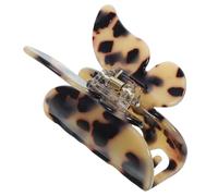 IMIKEYA Pinza per capelli a forma di acetato, colore marrone chiaro e geloso, design per capelli spessi e raccolti, accessorio femminile per acconciature eleganti e uso quotidiano