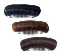 IMIKEYA Pinze per aumentare il volume dei capelli, 3 pezzi, cuscinetti invisibili, per radice, accessorio femminile, per acconciature naturali e raccolte, strumento leggero per sollevare il volume