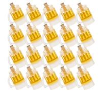 IMIKEYA Pinzette per capelli a forma di bicchiere di birra originali e divertenti, confezione da 20 pezzi, design sicuro, tipo coccodrillo, accessori per feste e costumi, ideali per donne e ragazze