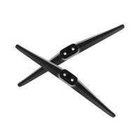 IMIKEYA porta tv portatile porta tv soggiorno Stands televisivi in camera da letto Base televisiva ABS Black