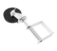 IMIKEYA Ruota girevole per porte pesanti per ammortizzatore a molla, adatta per porte scorrevoli e cancelli metallici nelle aziende agricole