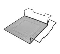 IMIKEYA Scaffale Angolare Supporto da Tavolo Compatto in Ferro Nero Ottimizzazione dello Spazio per Piante e Oggetti Vari per Soggiorno e Balcone