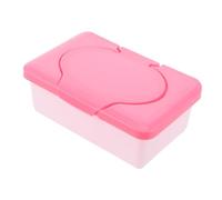IMIKEYA Scatola Salviette Umidificate Dispenser Con Per Salviette Per Ragazza Contenitore Ricaricabile Per Fazzoletti Per Bagno Ufficio e Viaggio Mantiene Umidità e Morbidezza