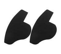 IMIKEYA Scheda Applicatrice per la linea dei capelli per gli uomini Stencil di Barba Nera 2 Unità Strumento pratico per la progettazione e l'valorizzazione della barba nei parrucchieri e nell'uso