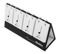 IMIKEYA Schede Di Apprendimento Della Notazione Musicale Scheda Del Ritmo Scheda Di Allenamento Delle Note Schede Di Allenamento Del Ritmo Strumento Di Educazione Musicale Portatile