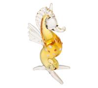 IMIKEYA Scultura di animali marini in vetro per la decorazione della casa in miniatura per la tavola dell'oceano alta e il realismo