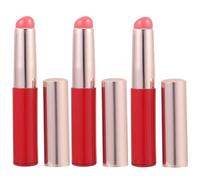 IMIKEYA Set 3 Pennelli Labbra in Silicone Coperchio, Applicatori per Rossetto e Correttore, Strumenti Trucco Portatili per Make Up Labbra Precisi e Versatili in Viaggio