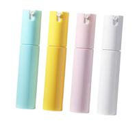 IMIKEYA Set 4 Flaconi Spray Ricaricabili 30Ml in Plastica PP Color Pastello Flaconi Portaprofumi da Viaggio Tascabili per Profumi Spray Idratanti Uso Domestico e Outdoor