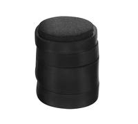 IMIKEYA Set 4 Pezzi Magneti Silenziatori per Cowbell Magnete Nero, Dimensioni Multiple per Diversi Tipi di Campanaccio, Fissaggio Sicuro per Strumenti Musicali