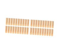 IMIKEYA Set 40 Pezzi Fermagli per Numeri in Legno Base Piatta Supporti per Numeri da Tavolo per Decorazioni Matrimonio Feste e Casa Porta Menu e Foto Compatto per Banchetto e Ufficio