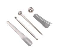 IMIKEYA Set 5 Pezzi Strumenti per Sigillatura e Finitura Fughe Piastrelle, Spatole per Calafataggio Resistenti e Riutilizzabili, per Stuccatura Pavimenti e Pareti Bagno e Cucina