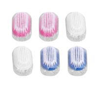 IMIKEYA Set 6 Pezzi Spazzola per Pedicure Multifunzionale in Pietra Pomice Naturale Lima Doppia Faccia per Rimozione Pelle Morta Massaggiante Leggera e Portatile per la Colore Casuale