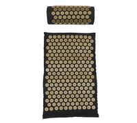 IMIKEYA Set di 2 Cuscini e Tappetino per Massaggio con Agopuntura, Accessorio per Terapia Rilassante, Tappetino Yoga Lavabile per Stimolazione Punti di Pressione e Relax Quotidiano