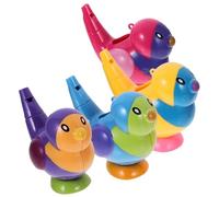 IMIKEYA Set di 4 giocattoli fischietto da bagno per design dei cartoni animati Suono Squeaky Regali per compleanni e feste dei bambini