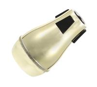 IMIKEYA Sordina Per Trombone Abs Leggera e Resistente Riduzione Del Suono Per Pratiche e Esercitazioni Accessorio Musicale Professionale Colore Oro