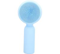 IMIKEYA Spazzola in silicone a doppia faccia 3D spazzola per la pulizia manuale blu chiaro morbida ed ergonomica per l'uso quotidiano e la cura della pelle