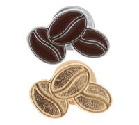 IMIKEYA Spilla da caffè con spilla decorativa per cardigan e scialle, per sciarpe e maglioni, spilla stabile per diario e riunioni sociali