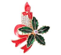 IMIKEYA Spilla Natalizia Decorativa Resistente con Design e Accessorio per e Cappelli Leggera e Originale per Feste Natale