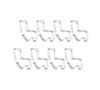 IMIKEYA Stampi per Biscotti in Acciaio Inox a Forma di Alpaca Set da 8 Pezzi Tagliabiscotti Adorabile per Cucina Casalinga e Preparazione Dessert