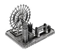 IMIKEYA Statuetta decorativa a ponte di Londra Big e Torre Bridge, decorazione creativa per casa e ufficio, regalo originale per amanti dei viaggi e collezionisti, design semplice ed elegante