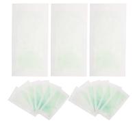 IMIKEYA Strisce di cera depilatoria verde 30 pezzi per depilazione corpo e facciale strisce usa e getta per gambe ascelle e petto rimozione rapida ed efficace dei peli