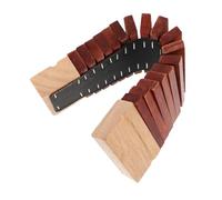 IMIKEYA Strumento Didattico Musicale Orff in Legno Duro Percussione Per Bambini Kit Di Giocattoli Musicali Per Educazione Precoce Xilofono in Legno Creativo Per Famiglie