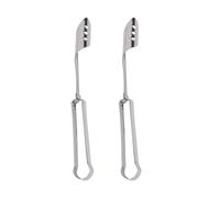 IMIKEYA Strumento per Rimuovere il Picciolo in Acciaio Inossidabile 2 Pezzi per Peperoncini e Mele con Manico Antiscivolo, Utensile Pratico per Cucina