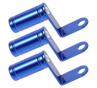 IMIKEYA Supporto Azzurro Retrovisore Moto Specchietto per Lega in di e Alluminio Colore 3 Pezzi Estensione Manubrio Migliorata Visibilità per Motociclette e Scooter