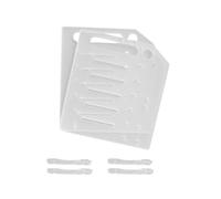 IMIKEYA Supporto per dischi rigidi fai da te a 6 strati Vassoio trasparente per dischi rigidi da 35 pollici Rack di archiviazione multistrato per PC e server