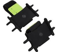 IMIKEYA Supporto per Telefono da Corsa 2 Pezzi Fasce da Polso e Braccio Girevoli 360°, Compatibile, per Fitness, Ciclismo e Attività All’aperto