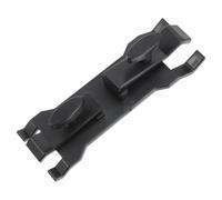 IMIKEYA Supporto Portaombrello da Esterno in Acciaio Robusto Morsetto per Treppiede Fotocamera Clip Fissa per Ombrello Fotografico Antivento Accessorio per Riprese All’Aperto